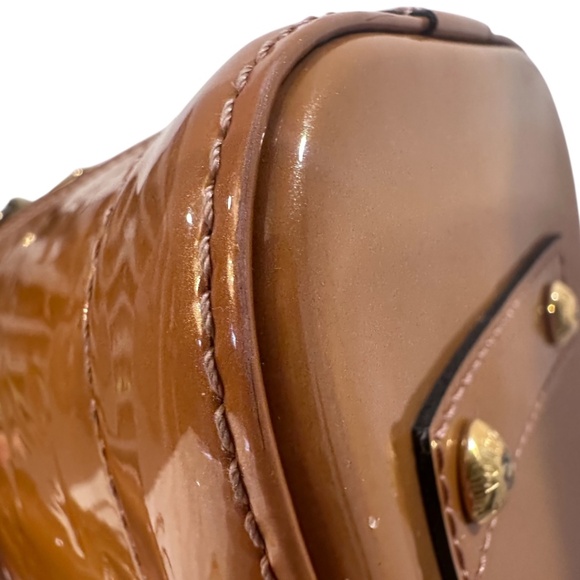 Louis Vuitton Alma BB Vernis Rose Velours - Picture 5 of 10